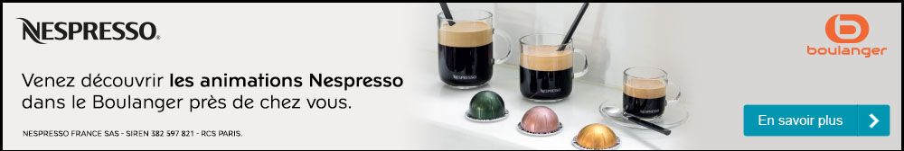 Animation magasin Nespresso